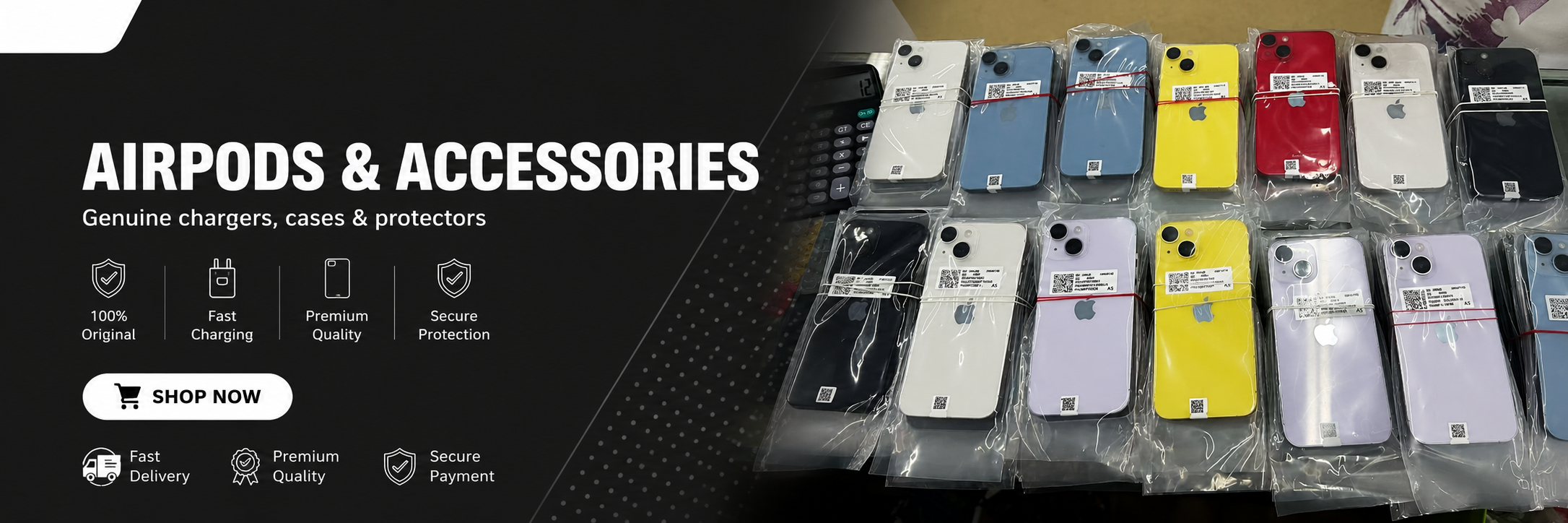 AirPods and genuine accessories